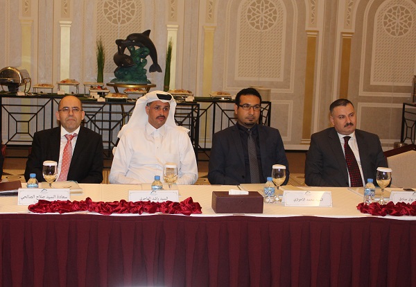 القائم بأعمال سفارة جمهورية العراق في الدوحة ضيف شرف في افتتاح دورة البروتوكول والأتكيت