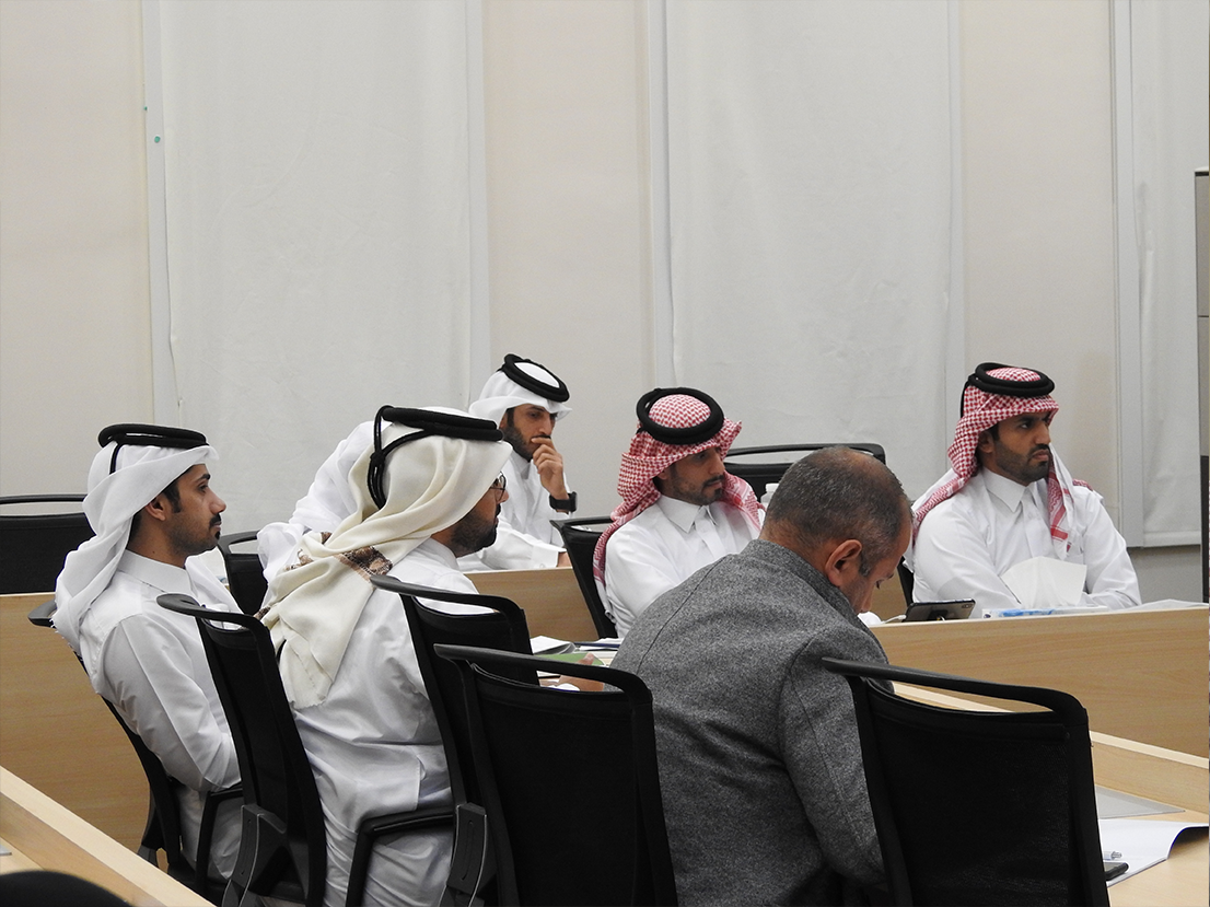 Protocol and etiquette dealing with dignitaries program held at Qatar University in partnership with continuing education from 1 to 3 March 2020