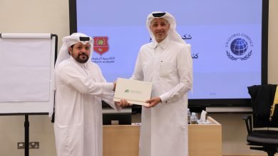 The Diplomatic Academy, in partnership with Qatar University, concluded the training program on how to be a diplomat in your life, which lasted for five days during the period between July 7-11, 2024