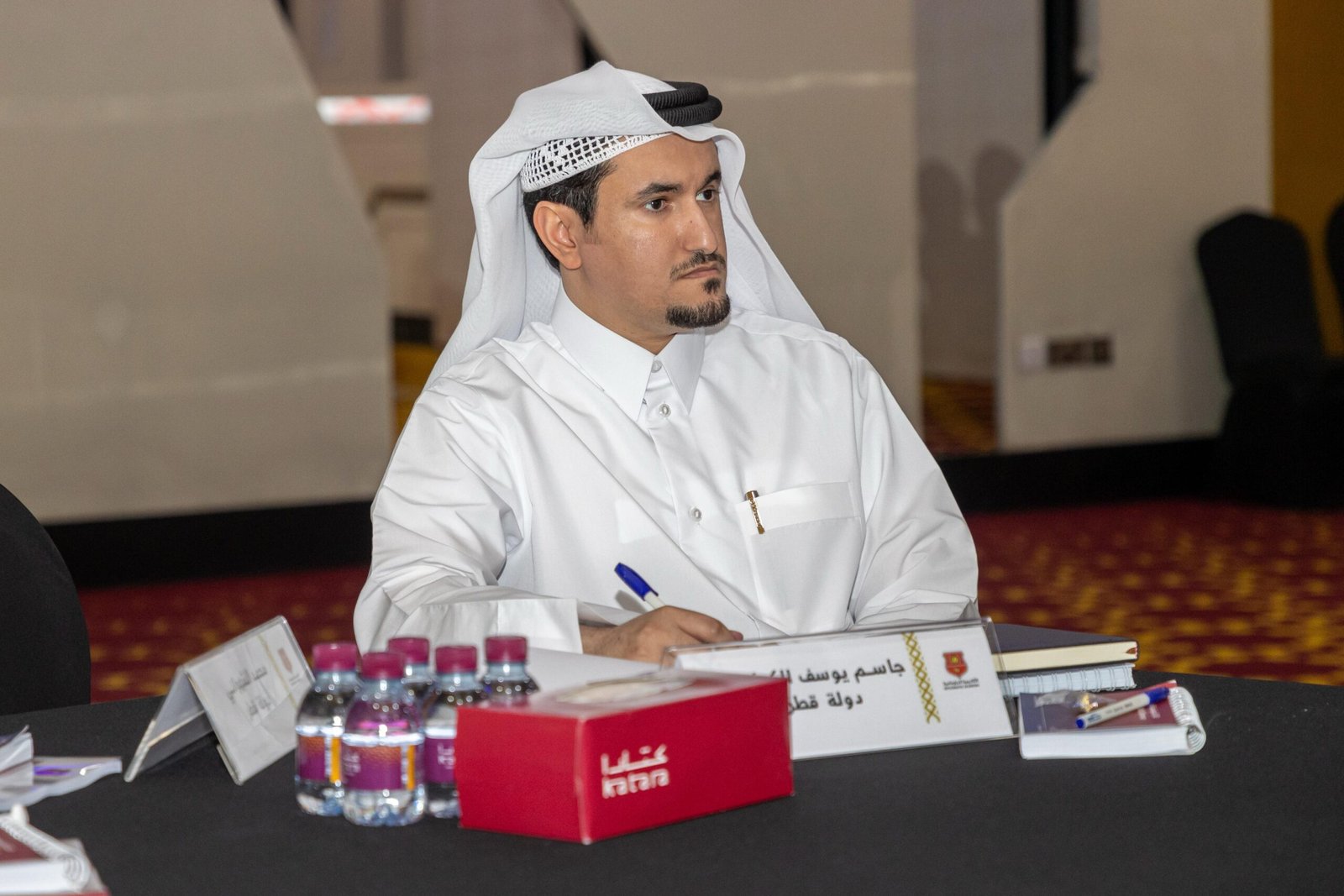 The Diplomatic Academy, in partnership with the Katara Center for Public Diplomacy, concluded the international training program (Humanitarian Diplomacy), which lasted for three days during the period from February 16-18, 2025.