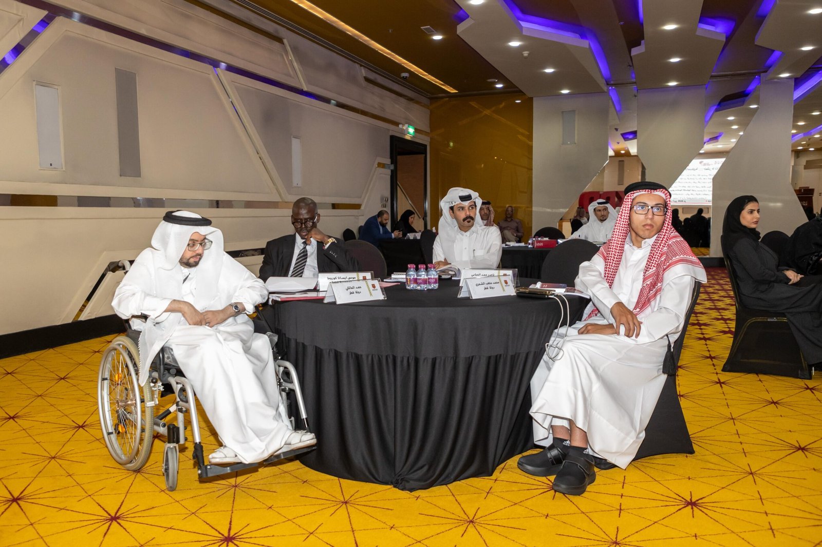 The Diplomatic Academy, in partnership with the Katara Center for Public Diplomacy, concluded the international training program (Humanitarian Diplomacy), which lasted for three days during the period from February 16-18, 2025.