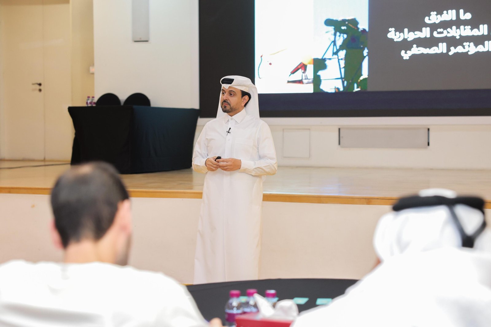 اختتمت الأكاديمية الدبلوماسية، بالشراكة مع جامعة قطر، فعاليات دورة المصطلحات السياسية والدبلوماسية، التي أُقيمت خلال الفترة من 7 إلى 9 يونيو 2026 - Copy